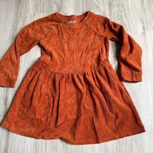 Cat & Jack Velour Velvet Long Sleeve Dress